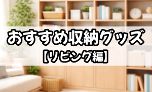 おすすめ収納グッズ【リビング編】