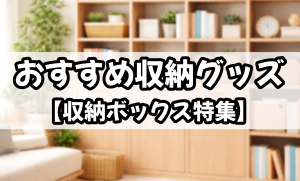 おすすめ収納グッズ【収納ボックス特集】